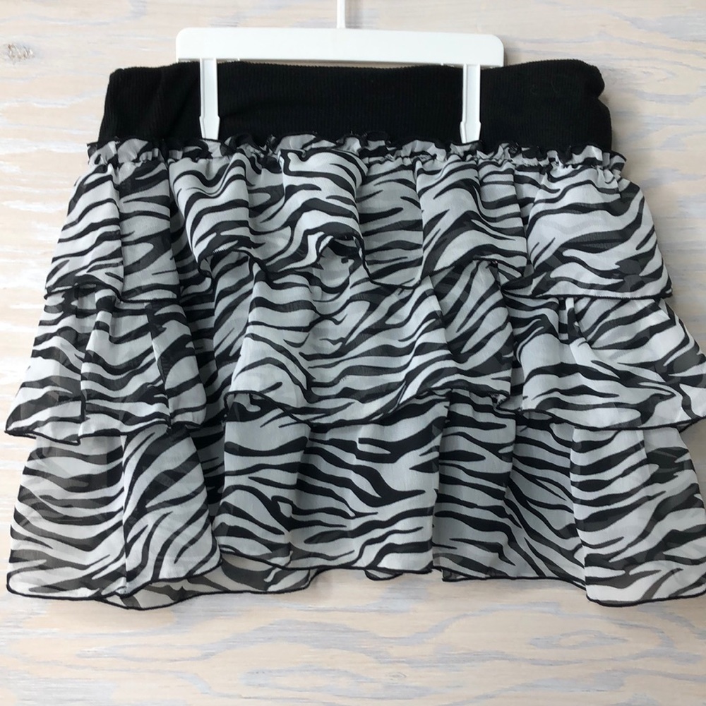 Knitworks Girls Animal Print Skort Size M